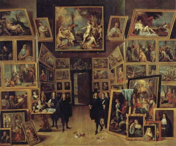 David Teniers The Gallery of Archduke Leopld Wilhelm Germany oil painting art